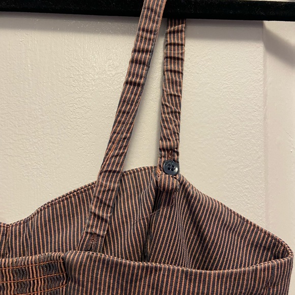 Wilfred pink/navy fitted adjustable dress - Picture 5 of 5